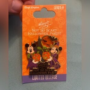 DISNEY “Mickey’s Not So Scary Halloween Party”Trading Pin 2014 LIMITED RELEASE
